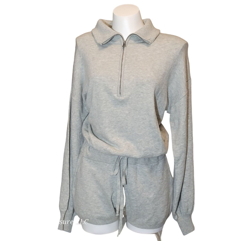 Spiritual Gangster Romper Jumpsuit Sweater L